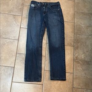 Cinch Men's Dark Blue Bootcut Jeans